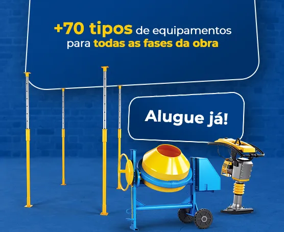 +70 tipos de equipamentos